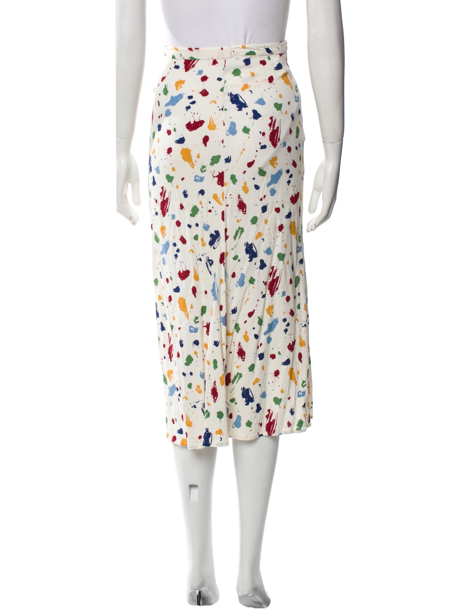 Reformation Printed Midi Length Skirt